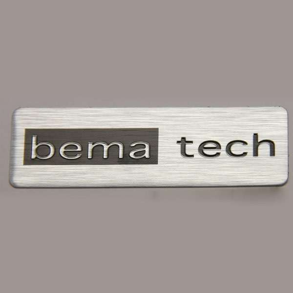  Custom metal aluminum name plate labels