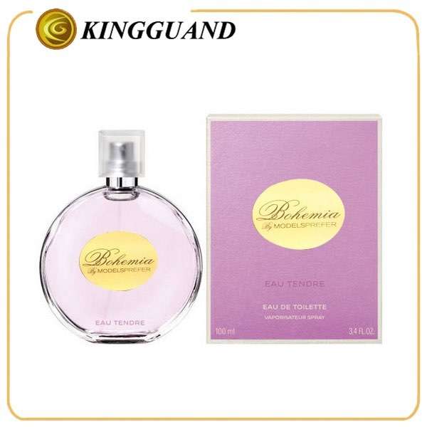  Custom elegant high quality popular waterproof perfume label